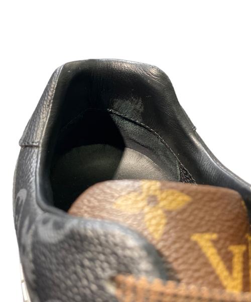 LOUIS VUITTON（ルイ ヴィトン）LOUIS VUITTON (ルイ ヴィトン) ランアウェイスニーカー ブラウン×ブラック サイズ:7の古着・服飾アイテム