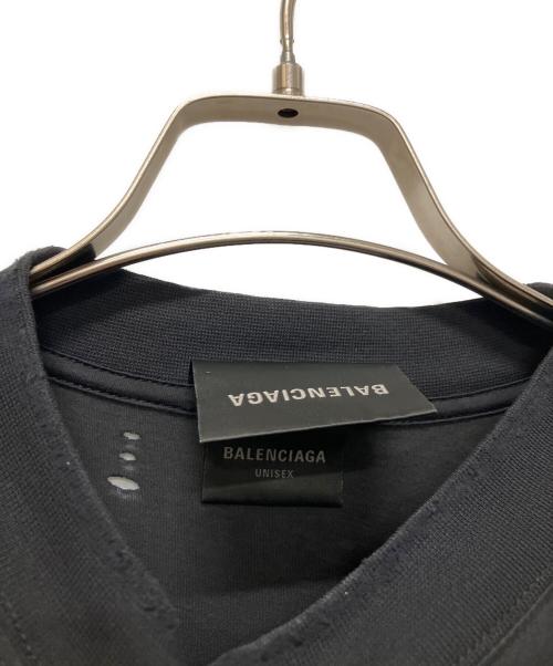 BALENCIAGA（バレンシアガ）BALENCIAGA (バレンシアガ) 23SS Free Styling Tips Tee ブラック サイズ:xxsの古着・服飾アイテム