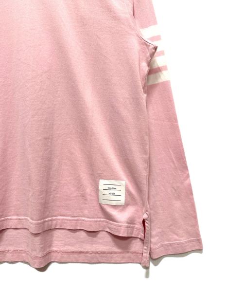 Thom Browne（トムブラウン）Thom Browne (トムブラウン) ロングスリーブTシャツ ピンク サイズ:46の古着・服飾アイテム
