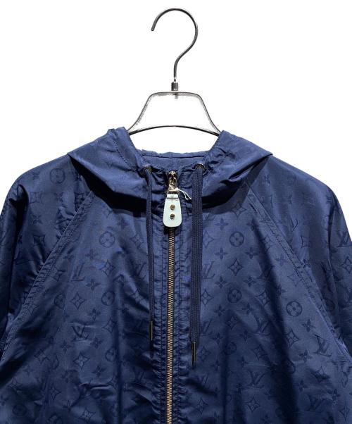 LOUIS VUITTON（ルイ ヴィトン）LOUIS VUITTON (ルイ ヴィトン) モノグラムナイロンジャケット RW242WW OU6 FROW12　24AW ネイビー サイズ:36 未使用品の古着・服飾アイテム