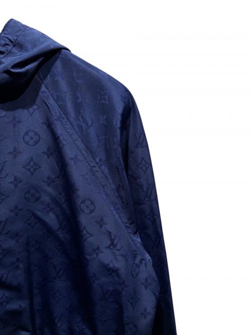 LOUIS VUITTON（ルイ ヴィトン）LOUIS VUITTON (ルイ ヴィトン) モノグラムナイロンジャケット RW242WW OU6 FROW12　24AW ネイビー サイズ:36 未使用品の古着・服飾アイテム