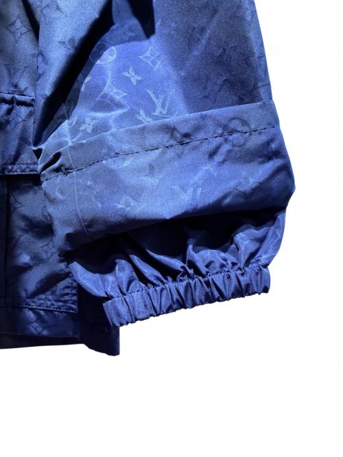 LOUIS VUITTON（ルイ ヴィトン）LOUIS VUITTON (ルイ ヴィトン) モノグラムナイロンジャケット RW242WW OU6 FROW12　24AW ネイビー サイズ:36 未使用品の古着・服飾アイテム