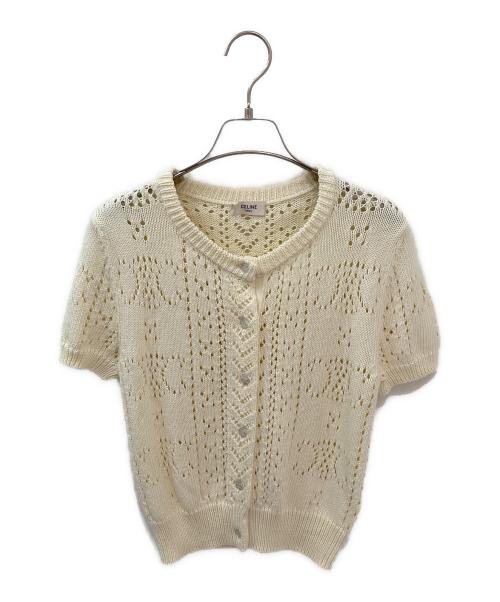 CELINE（セリーヌ）CELINE (セリーヌ) トリオンフニット ベージュ サイズ:Sの古着・服飾アイテム
