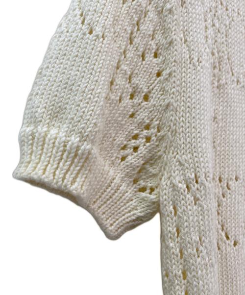 CELINE（セリーヌ）CELINE (セリーヌ) トリオンフニット ベージュ サイズ:Sの古着・服飾アイテム