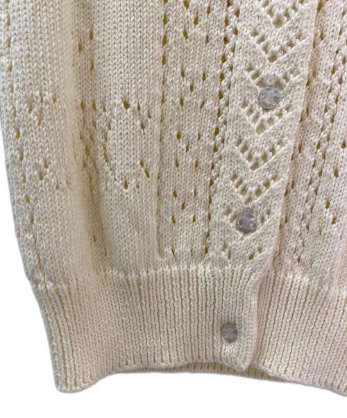 CELINE（セリーヌ）CELINE (セリーヌ) トリオンフニット ベージュ サイズ:Sの古着・服飾アイテム