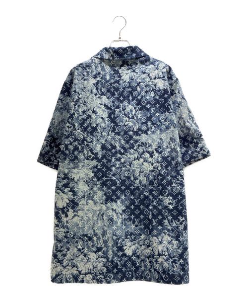LOUIS VUITTON（ルイ ヴィトン）LOUIS VUITTON (ルイ ヴィトン) ハワイアンタペストリーモノグラムシャツ/RM211M ZMC HKS02W インディゴ サイズ:XLの古着・服飾アイテム