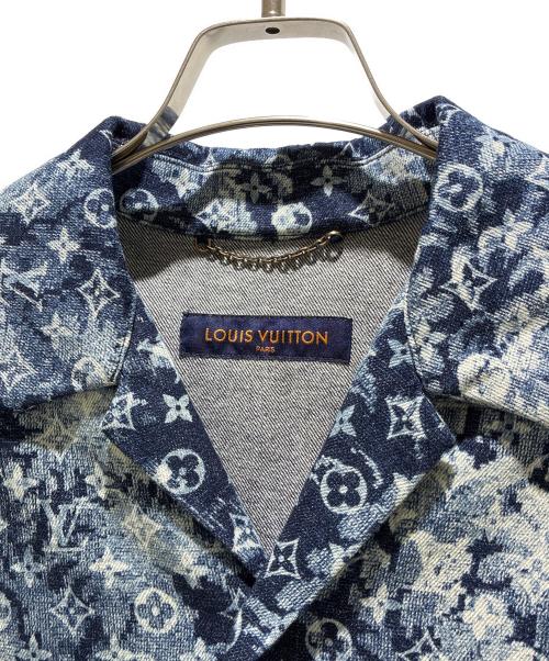 LOUIS VUITTON（ルイ ヴィトン）LOUIS VUITTON (ルイ ヴィトン) ハワイアンタペストリーモノグラムシャツ/RM211M ZMC HKS02W インディゴ サイズ:XLの古着・服飾アイテム