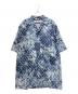 LOUIS VUITTON（ルイ ヴィトン）の古着「ハワイアンタペストリーモノグラムシャツ/RM211M ZMC HKS02W」｜インディゴ
