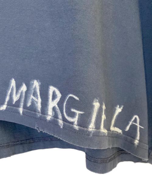 Maison Margiela（メゾンマルジェラ）Maison Margiela (メゾンマルジェラ) ダメージカットソー ネイビー サイズ:XXLの古着・服飾アイテム