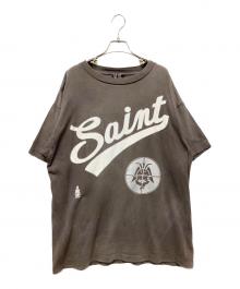 SAINT MICHAEL（セントマイケル）の古着「ロゴTシャツ」｜グレー