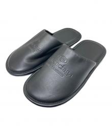 BALENCIAGA（バレンシアガ）の古着「レザーサンダル　	620770」｜ブラック