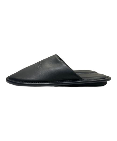 BALENCIAGA（バレンシアガ）BALENCIAGA (バレンシアガ) レザーサンダル　	620770 ブラック サイズ:41の古着・服飾アイテム