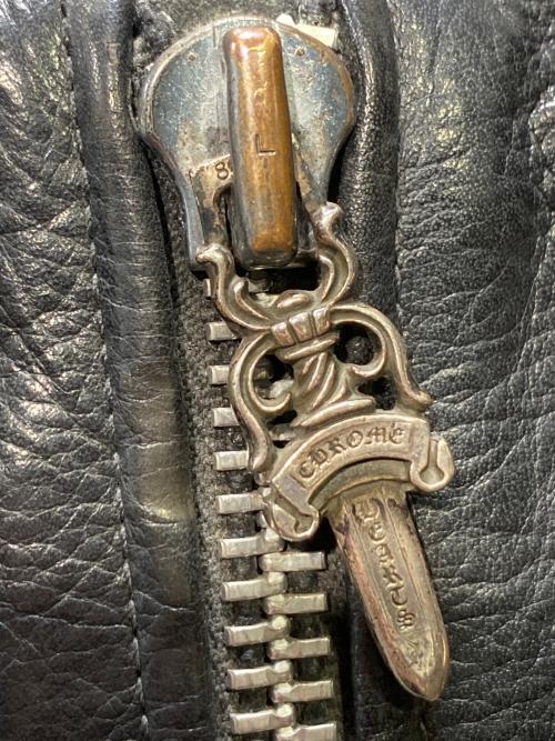 CHROME HEARTS（クロムハーツ）CHROME HEARTS (クロムハーツ) JJ DEAN ハンドバッグ ブラック サイズ:SMALLの古着・服飾アイテム