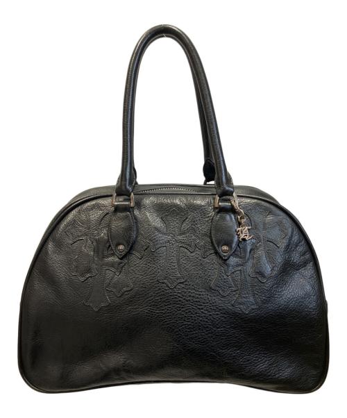 CHROME HEARTS（クロムハーツ）CHROME HEARTS (クロムハーツ) Gym Bag＃3/ジムバッグ#3 セメタリー クロスパッチ ミディアム ブラック サイズ:ミディアムの古着・服飾アイテム