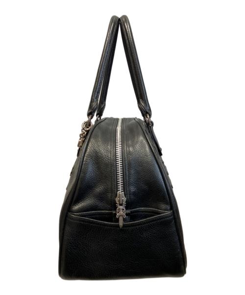 CHROME HEARTS（クロムハーツ）CHROME HEARTS (クロムハーツ) Gym Bag＃3/ジムバッグ#3 セメタリー クロスパッチ ミディアム ブラック サイズ:ミディアムの古着・服飾アイテム