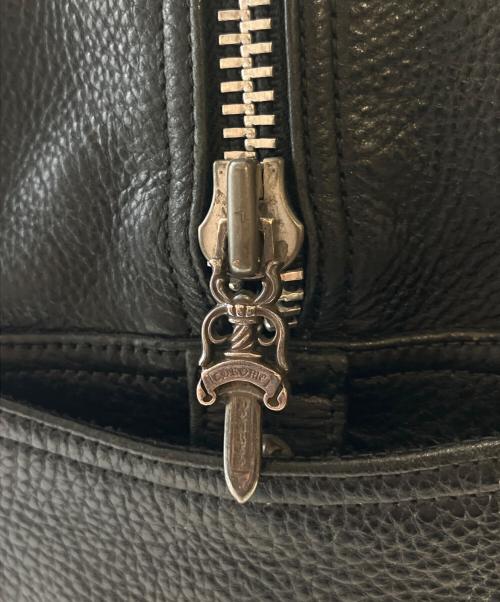 CHROME HEARTS（クロムハーツ）CHROME HEARTS (クロムハーツ) Gym Bag＃3/ジムバッグ#3 セメタリー クロスパッチ ミディアム ブラック サイズ:ミディアムの古着・服飾アイテム