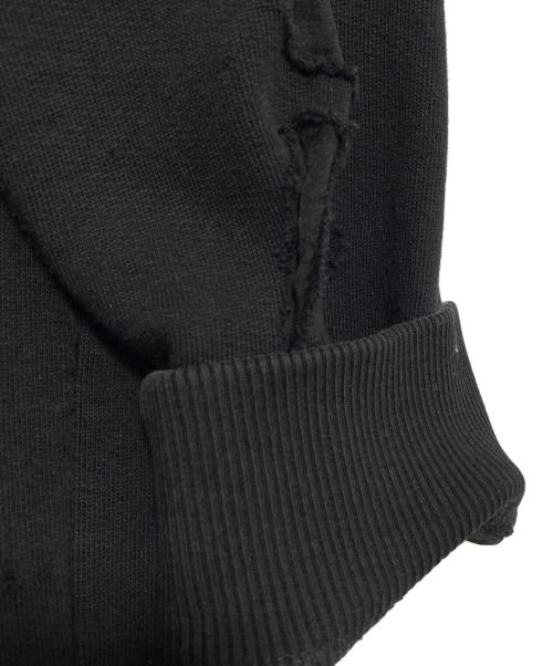 GIVENCHY（ジバンシィ）GIVENCHY (ジバンシィ) ダメージ加工パーカー ブラック サイズ:XSの古着・服飾アイテム