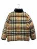 BURBERRY (バーバリー) ノバチェックダウンジャケット 80243921 ブラウン サイズ:S：120000円