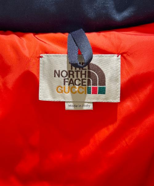 GUCCI（グッチ）GUCCI (グッチ) THE NORTH FACE (ザ ノース フェイス) GGダウンジャケット ベージュ サイズ:Lの古着・服飾アイテム