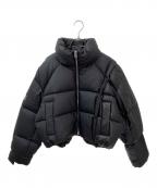 MM6 Maison Margielaエムエムシックスメゾンマルジェラ）の古着「切替ダウンジャケット」｜ブラック