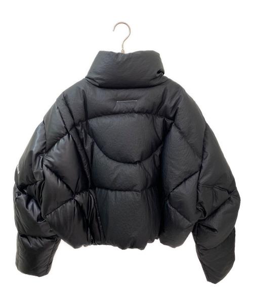 MM6 Maison Margiela（エムエムシックスメゾンマルジェラ）MM6 Maison Margiela (エムエムシックスメゾンマルジェラ) 切替ダウンジャケット ブラック サイズ:Lの古着・服飾アイテム