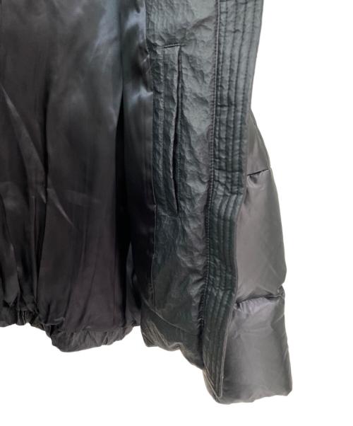 MM6 Maison Margiela（エムエムシックスメゾンマルジェラ）MM6 Maison Margiela (エムエムシックスメゾンマルジェラ) 切替ダウンジャケット ブラック サイズ:Lの古着・服飾アイテム
