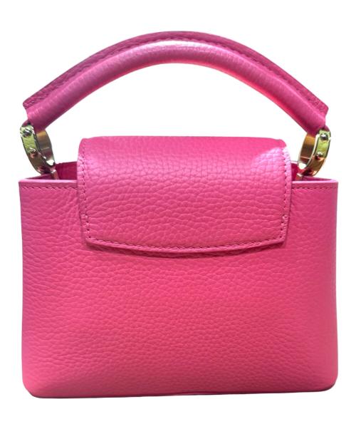LOUIS VUITTON（ルイ ヴィトン）LOUIS VUITTON (ルイ ヴィトン) カプシーヌMINI Ｍ55987 ピンク ピンク サイズ:-の古着・服飾アイテム