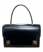 HERMESエルメス）の古着「Piano ピアノ/ボックスカーフ/ブラック/〇R刻印：1988年製造/ゴールド金具」｜ブラック