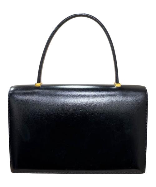 HERMES（エルメス）HERMES (エルメス) Piano ピアノ/ボックスカーフ/ブラック/〇R刻印：1988年製造/ゴールド金具 ブラックの古着・服飾アイテム