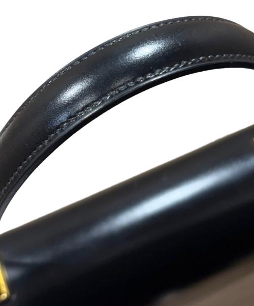 HERMES（エルメス）HERMES (エルメス) Piano ピアノ/ボックスカーフ/ブラック/〇R刻印：1988年製造/ゴールド金具 ブラックの古着・服飾アイテム