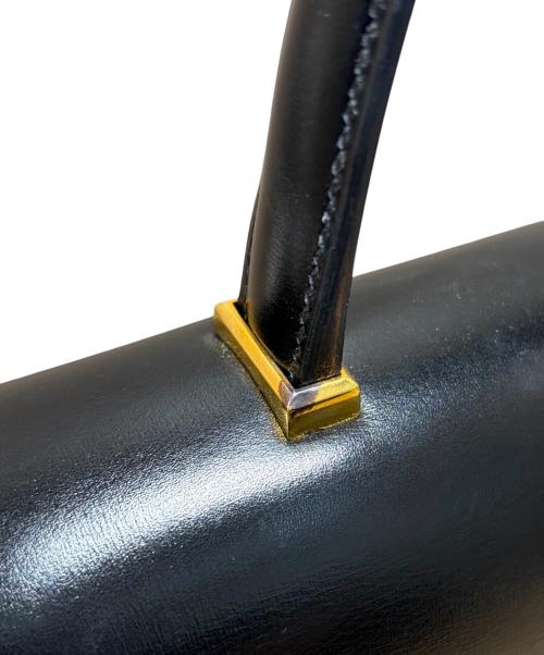 HERMES（エルメス）HERMES (エルメス) Piano ピアノ/ボックスカーフ/ブラック/〇R刻印：1988年製造/ゴールド金具 ブラックの古着・服飾アイテム