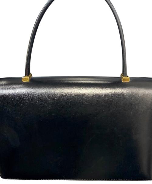 HERMES（エルメス）HERMES (エルメス) Piano ピアノ/ボックスカーフ/ブラック/〇R刻印：1988年製造/ゴールド金具 ブラックの古着・服飾アイテム