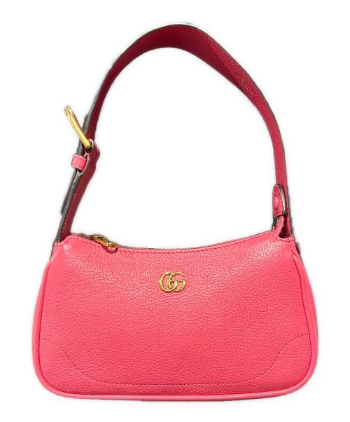 GUCCI（グッチ）GUCCI (グッチ) アフロディーテミニ 739076 ピンク サイズ:ミニ/miniの古着・服飾アイテム