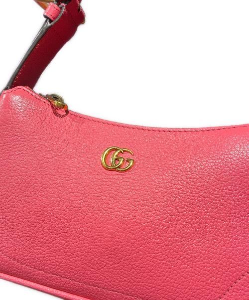 GUCCI（グッチ）GUCCI (グッチ) アフロディーテミニ 739076 ピンク サイズ:ミニ/miniの古着・服飾アイテム