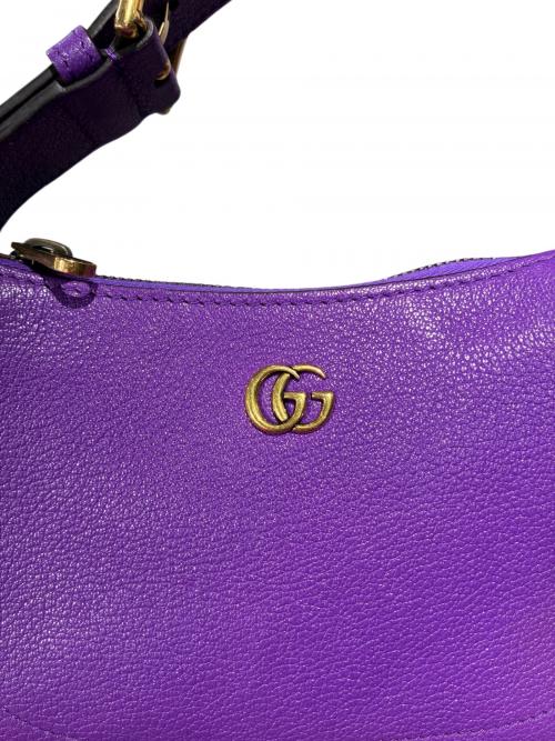 GUCCI（グッチ）GUCCI (グッチ) アフロディーテミニ 739076 パープル サイズ:ミニ/miniの古着・服飾アイテム