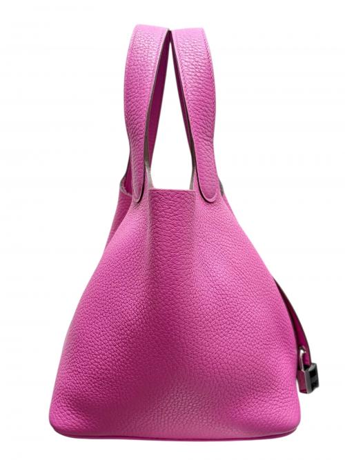 HERMES（エルメス）HERMES (エルメス) Picotin Lock PM ピコタンロック PM/トリヨンクレマンス/マグノリア/C刻印：2018年製造/シルバー金具 マグノリア サイズ:PMの古着・服飾アイテム