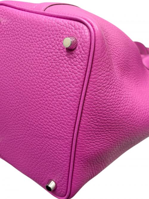 HERMES（エルメス）HERMES (エルメス) Picotin Lock PM ピコタンロック PM/トリヨンクレマンス/マグノリア/C刻印：2018年製造/シルバー金具 マグノリア サイズ:PMの古着・服飾アイテム