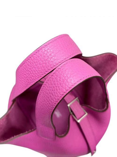 HERMES（エルメス）HERMES (エルメス) Picotin Lock PM ピコタンロック PM/トリヨンクレマンス/マグノリア/C刻印：2018年製造/シルバー金具 マグノリア サイズ:PMの古着・服飾アイテム