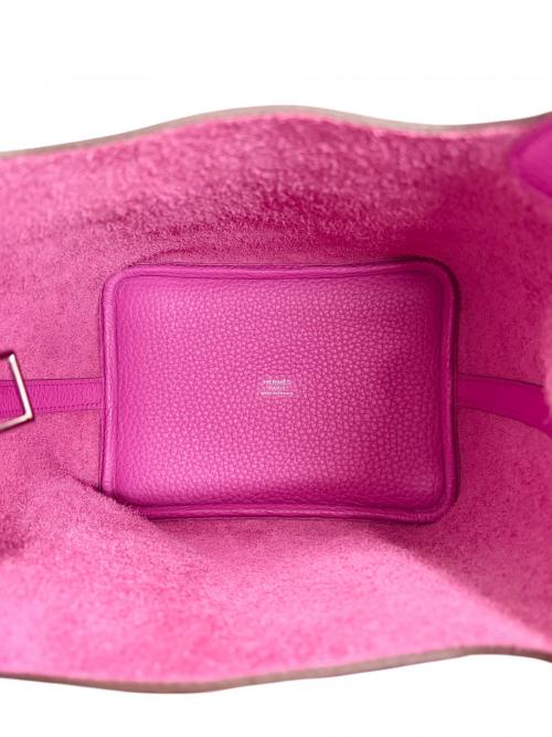 HERMES（エルメス）HERMES (エルメス) Picotin Lock PM ピコタンロック PM/トリヨンクレマンス/マグノリア/C刻印：2018年製造/シルバー金具 マグノリア サイズ:PMの古着・服飾アイテム