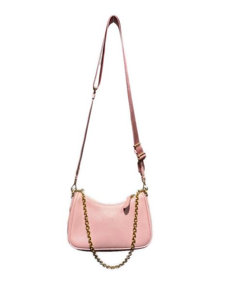PRADA（プラダ）PRADA (プラダ) ショルダーバッグ ピンクの古着・服飾アイテム