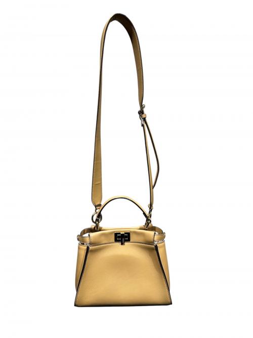 FENDI（フェンディ）FENDI (フェンディ) ピーカブー/8BN244 ブラウン サイズ:mini/ミニの古着・服飾アイテム