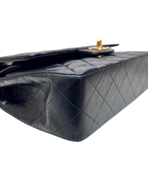 CHANEL（シャネル）CHANEL (シャネル) マトラッセ23 Wフラップチェーンショルダーバッグ ブラック サイズ:23の古着・服飾アイテム