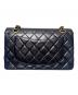 CHANEL (シャネル) マトラッセ23 Wフラップチェーンショルダーバッグ ブラック サイズ:23：620000円