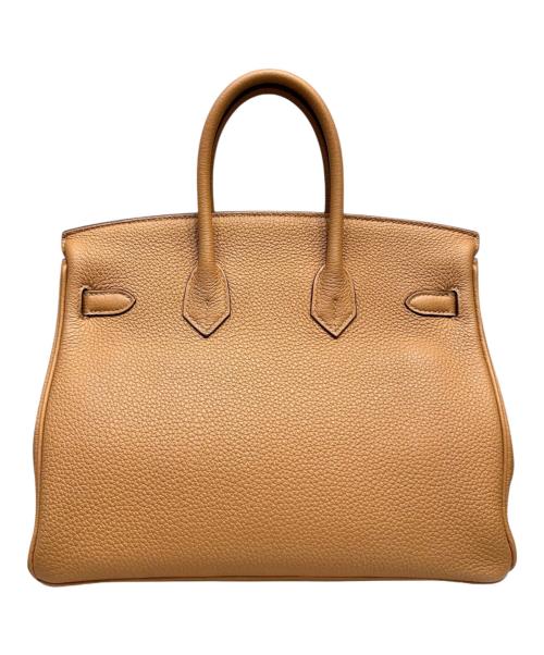 HERMES（エルメス）HERMES (エルメス) バーキン25/シルバー金具/トゴ/ビスキュイ/Z刻印/2021年 ビスキュイ サイズ:25の古着・服飾アイテム