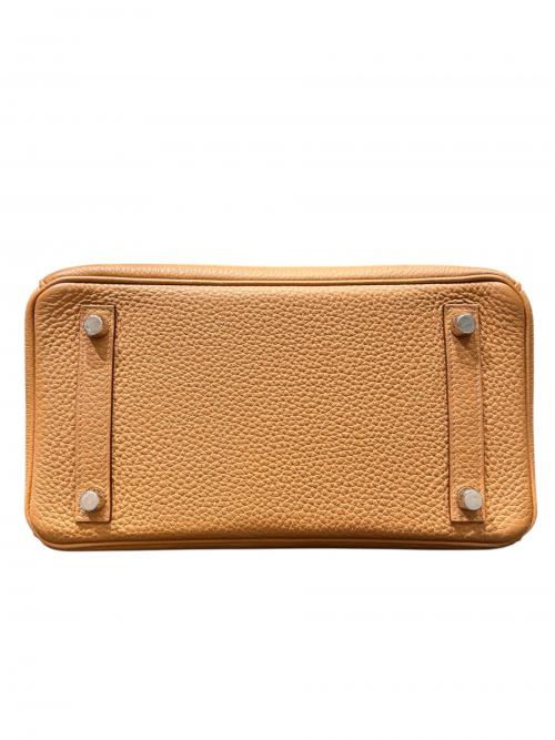 HERMES（エルメス）HERMES (エルメス) バーキン25/シルバー金具/トゴ/ビスキュイ/Z刻印/2021年 ビスキュイ サイズ:25の古着・服飾アイテム