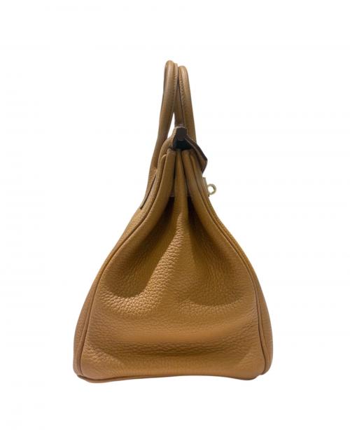 HERMES（エルメス）HERMES (エルメス) バーキン25/シルバー金具/トゴ/ビスキュイ/Z刻印/2021年 ビスキュイ サイズ:25の古着・服飾アイテム