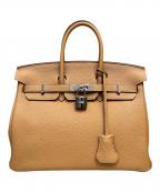 HERMESエルメス）の古着「バーキン25/シルバー金具/トゴ/ビスキュイ/Z刻印」｜ビスキュイ