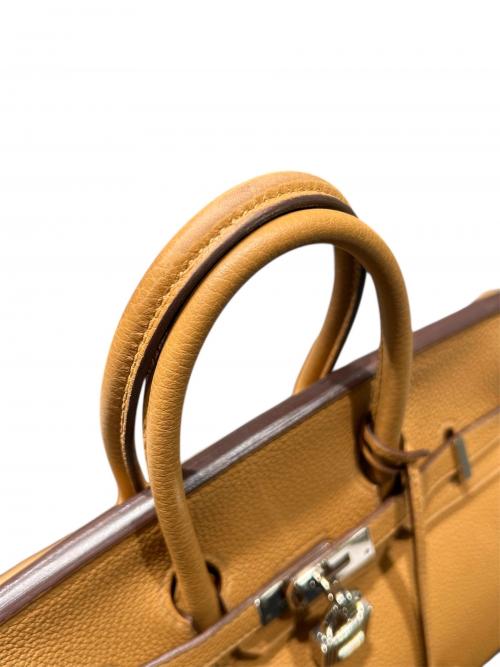 HERMES（エルメス）HERMES (エルメス) バーキン25/シルバー金具/トゴ/ビスキュイ/Z刻印 ビスキュイ サイズ:25の古着・服飾アイテム