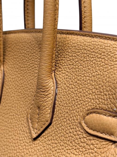 HERMES（エルメス）HERMES (エルメス) バーキン25/シルバー金具/トゴ/ビスキュイ/Z刻印 ビスキュイ サイズ:25の古着・服飾アイテム