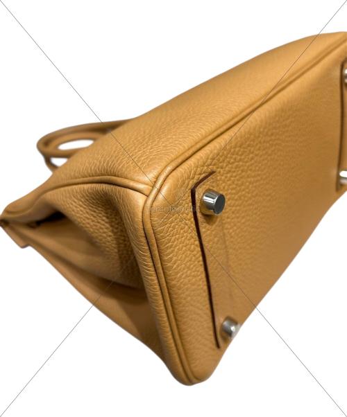 HERMES（エルメス）HERMES (エルメス) バーキン25/シルバー金具/トゴ/ビスキュイ/Z刻印 ビスキュイ サイズ:25の古着・服飾アイテム